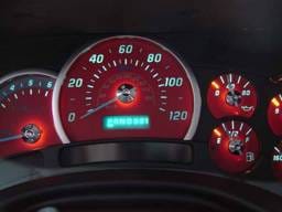 US Speedo Red Exotic Color Gauge Face - Displays 120 MPH - Gas - Transmission Temperature - CK1200445