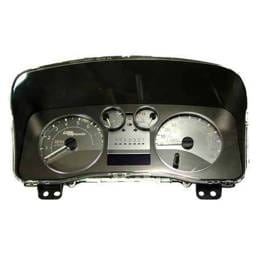US Speedo Stainless Steel Gauge Face with White Back without Needles - Displays MPH - SS H3 11W