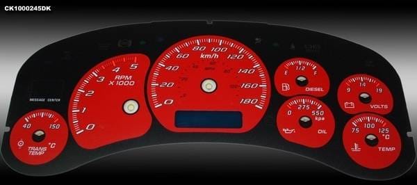 GMC Sierra HD US Speedo Dayton Edition Gauge Face thumbnail 2