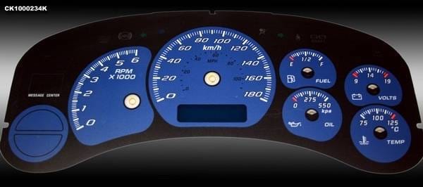 Chevrolet Tahoe US Speedo Dayton Edition Gauge Face thumbnail 3