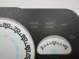 Jeep Wrangler US Speedo Daytona Edition Gauge Face