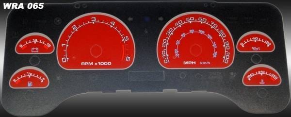 Jeep Wrangler US Speedo Daytona Edition Gauge Face thumbnail 2
