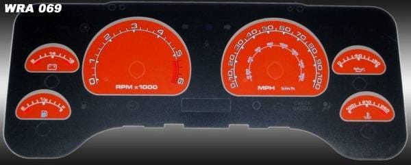Jeep Wrangler US Speedo Daytona Edition Gauge Face thumbnail 3