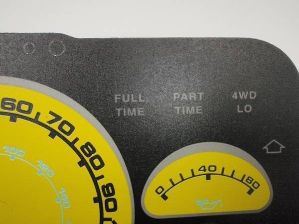 Jeep Wrangler US Speedo Daytona Edition Gauge Face thumbnail 4
