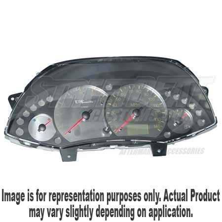 US Speedo Stainless Steel Gauge Face with Boost Pod - Displays Tachometer - FOC0302