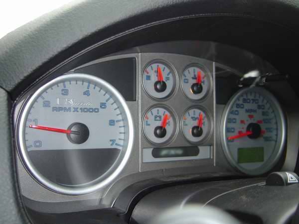 US Speedo Green Exotic Color Gauge Face - Displays MPH - FX4 04 GR