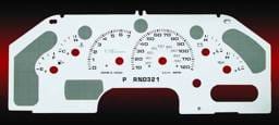 US Speedo Stainless Steel Gauge Face with Message Center - Displays MPH - EXP0401