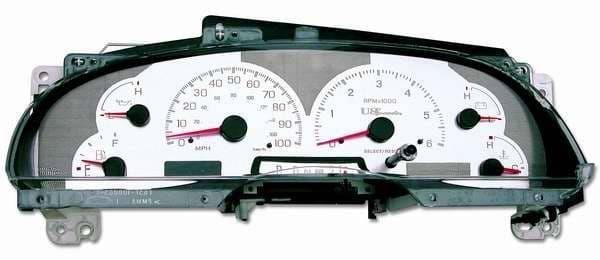 US Speedo Stainless Steel Gauge Face - Displays MPH - Tachometer - F1500301
