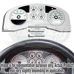 US Speedo White Exotic Color Gauge Face - Displays MPH - FX4 04 WH