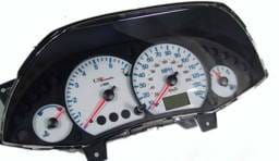 US Speedo White Exotic Color Gauge Face - Displays MPH - Tachometer - FOC 04 WH
