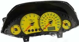US Speedo Yellow Exotic Color Gauge Face - Displays MPH - Tachometer - FOC 04 YE