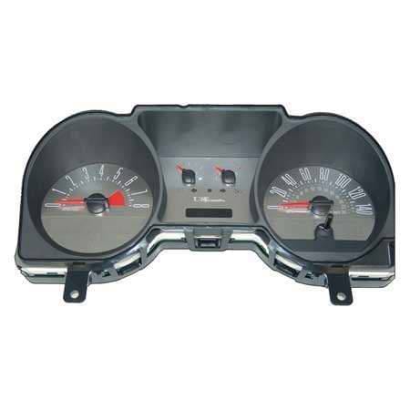 US Speedo Yellow Exotic Color Gauge Face - Displays 120 MPH - 6 Gauges - MUS 066 YE