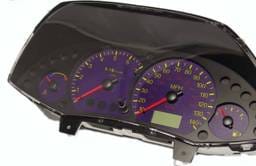 US Speedo Purple Exotic Color Gauge Face - Displays MPH - Tachometer - FOC 04 PU