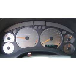 US Speedo Stainless Steel Gauge Face - Displays 6000 RPM - Floor Shift - ST1000201