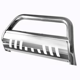 Chevrolet Silverado Spyder Bull Bar - Chrome Stainless T-304 - BBR-CS-A02G0400
