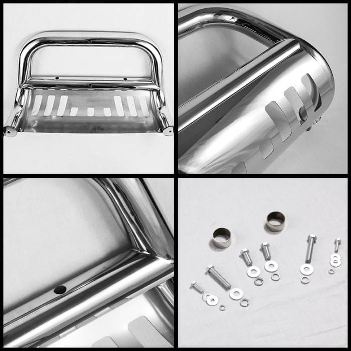 Nissan Armada Spyder Bull Bar - Chrome Stainless T-304 - BBR-NA-A02G1203 thumbnail 2