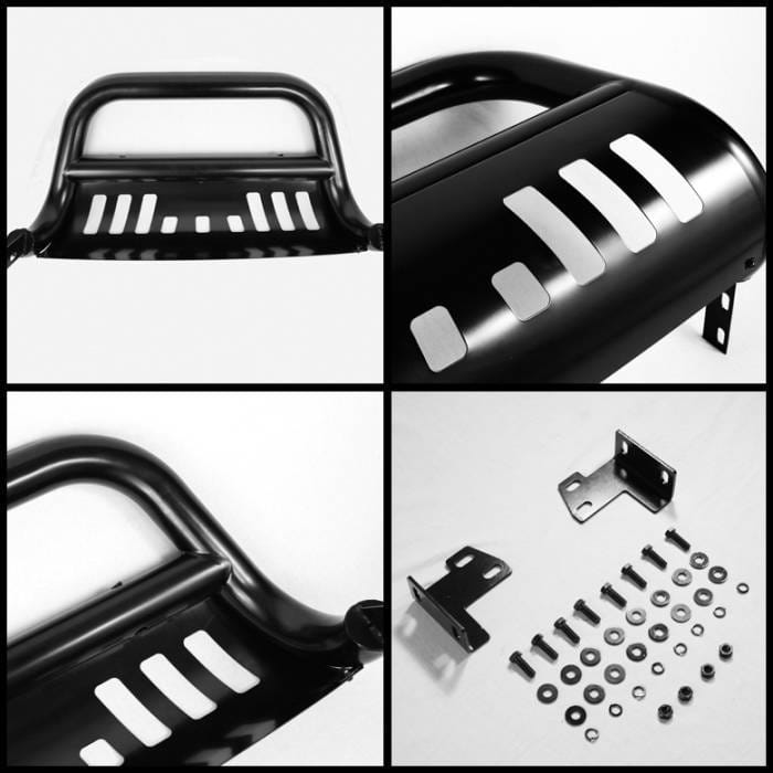 Toyota FJ Cruiser Spyder Bull Bar - Black - BBR-TF-A02G1002-BK thumbnail 2