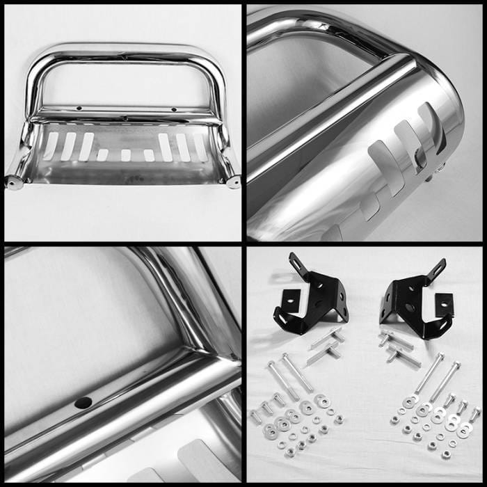 Ford Expedition Spyder Bull Bar - Chrome Stainless T-304 - BBR-FE-A02G0505 thumbnail 2
