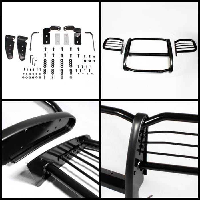 Jeep Grand Cherokee Spyder Grille Guard - Black - GG-JGC-A27G0902-BK thumbnail 2