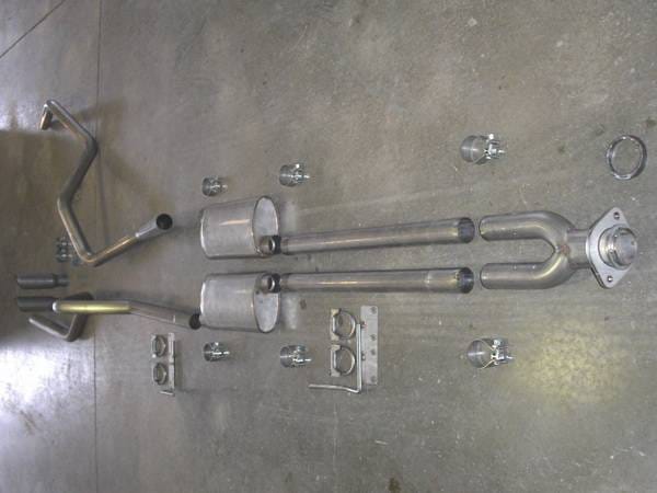 Ford F150 Stainless Works Exhaust Header - FT09CBY