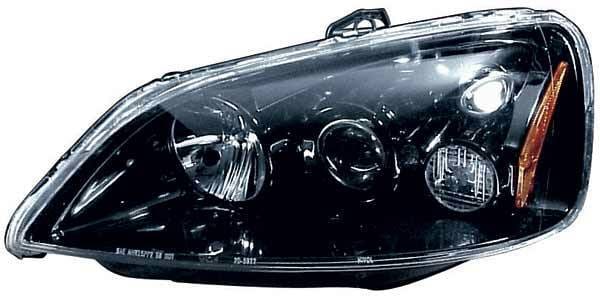 TYC Headlight Projectors with Black Housing - 80592190