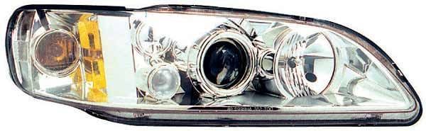 TYC Projector Headlights with Chrome Housing - 80610300