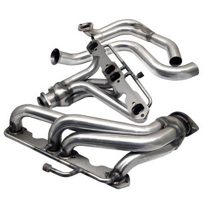 Chevrolet Camaro Spyder Exhaust Header - Chrome - TS-HE-CCAM82-50L-C
