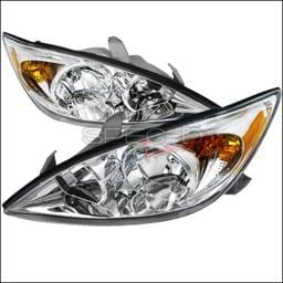 Toyota Camry Spec-D Euro Headlights - Chrome Housing - 2LH-CAM02-RS