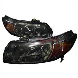 Honda Civic Spec-D Euro Headlights - Smoke Lens - 2LH-CV062G-RS