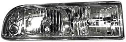 TYC Euro Clear Headlights with Chrome Housing - 80622101