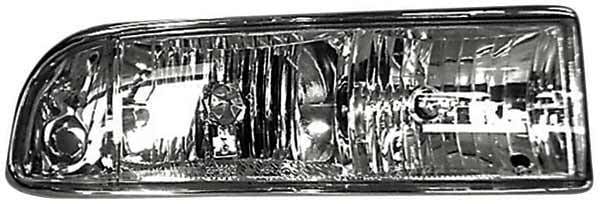 TYC Euro Clear Headlights with Chrome Housing - 80622101