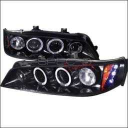 Honda Accord Spec-D Black Housing Projector Headlights - Smoked Lens Gloss - 2LHP-ACD94G-TM