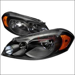 Chevrolet Impala Spec-D Crystal Housing Headlights - Black - 2LH-IPA06JM-DP