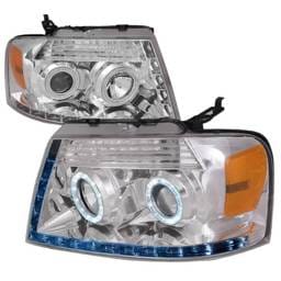 Ford F150 Spec-D R8 Projector Headlight - 2LHP-F15004-8-RS