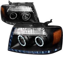 Ford F150 Spec-D R8 Projector Headlight - 2LHP-F15004JM-8-RS