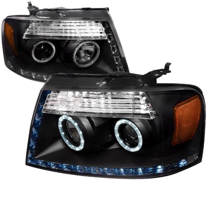 Ford F150 Spec-D R8 Projector Headlight - 2LHP-F15004JM-8-RS