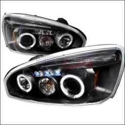 Chevrolet Malibu Spec-D Halo LED Projector Headlights - Black - 2LHP-MBU04JM-TM