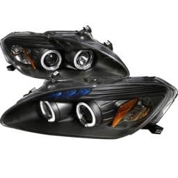 Honda S2000 Spec-D Black Housing Projector Headlights - 2LHP-S2K00JM-TM