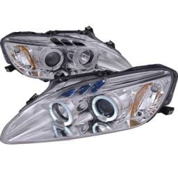 Honda S2000 Spec-D Chrome Housing Projector Headlights - 2LHP-S2K00-TM
