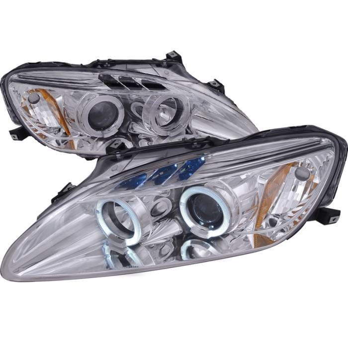 Honda S2000 Spec-D Chrome Housing Projector Headlights - 2LHP-S2K00-TM
