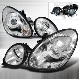 Lexus GS Spec-D CCFL Halo Projector Headlights - Chrome - 3LHP-GS30098-KS