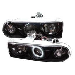 Chevrolet Blazer Spyder Projector Headlights - CCFL Halo - Black - 444-CS1098-CCFL-BK