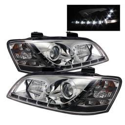 Pontiac G8 Spyder Projector Headlights - DRL - Chrome - 444-PG808-DRL-C