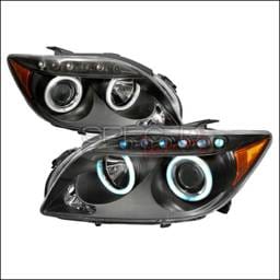 Scion tC Spec-D CCFL Halo Projector Headlights - Black - 4LHP-TC05JM-KS