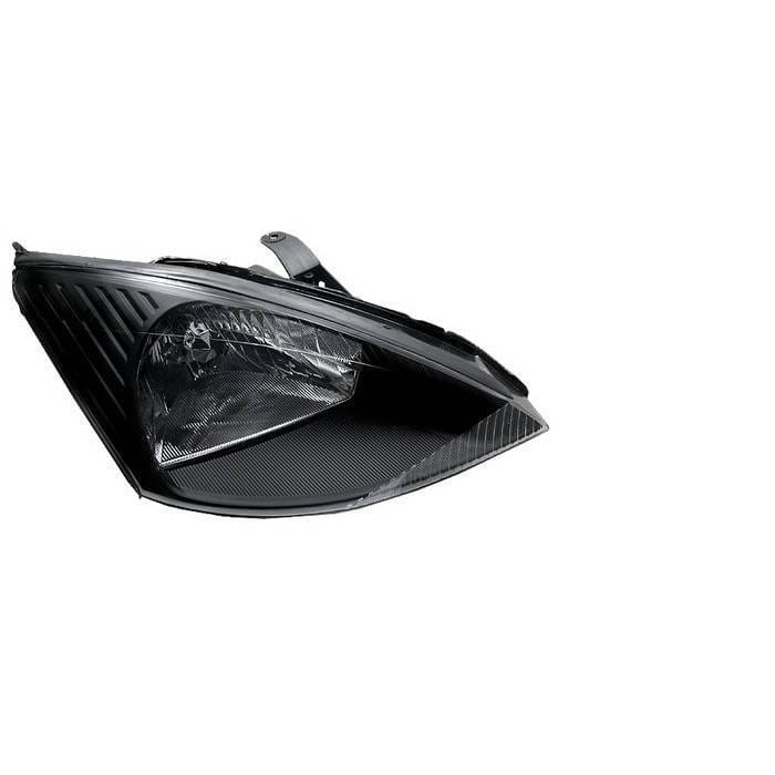 Ford Focus Spyder Crystal Headlights - Black - HD-JH-FF00-BK