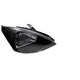 Ford Focus Spyder Crystal Headlights - Black - HD-JH-FF00-BK