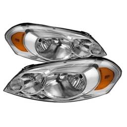 Chevrolet Monte Carlo Spyder Crystal Headlights - Chrome - HD-ZO-CHIP06-AM-C