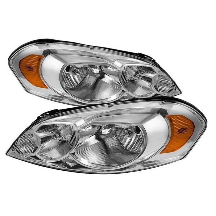 Chevrolet Monte Carlo Spyder Crystal Headlights - Chrome - HD-ZO-CHIP06-AM-C