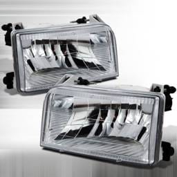 Ford F150 Spec-D Crystal Housing Headlights - Chrome - LH-F15092-DP