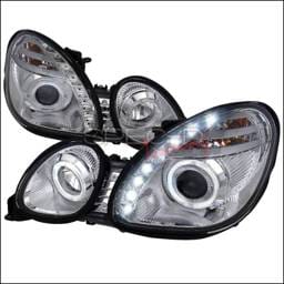 Lexus GS Spec-D Halo Projector Headlights - Chrome - LHP-GS30098-RS
